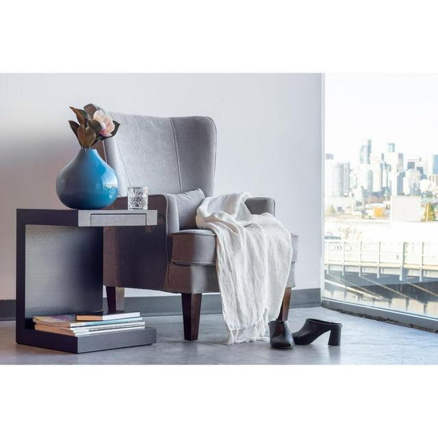 Kae Side Table - Black Oak