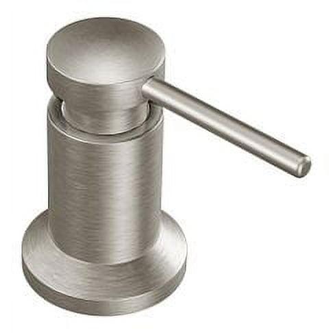 Moen Deck Mounted Kitchen Soap Dispenser with Refillable Bottle