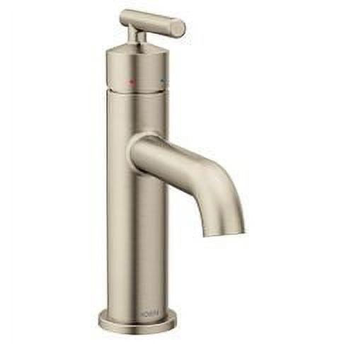 Brushed Nickel Single Handle High Arc Bathroom Faucet