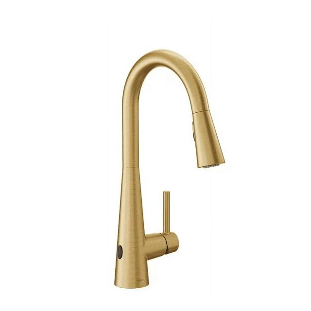 Moen Sleek MotionSense Wave Single Handle Pulldown Kitchen Faucet with Power Clean Technology