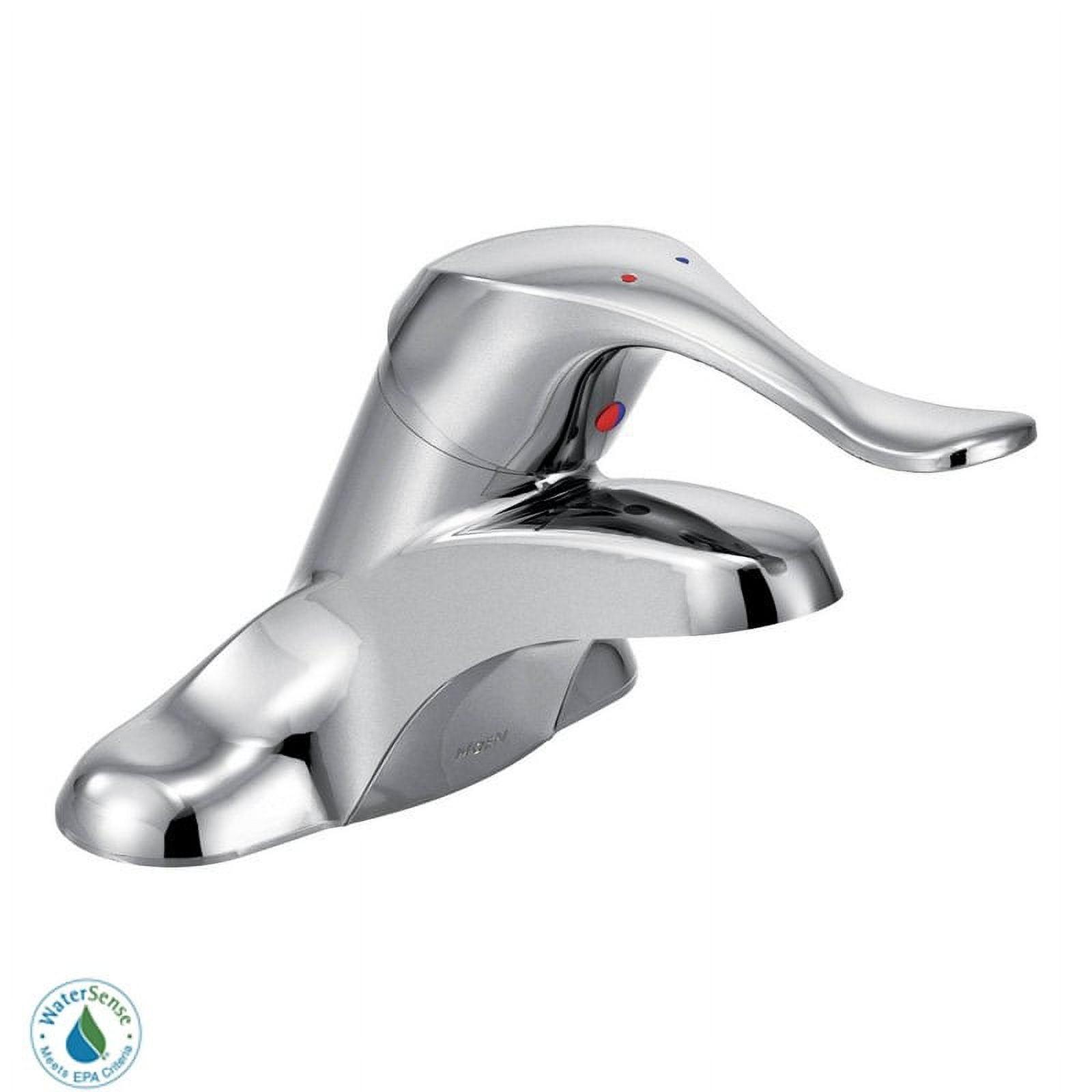 Moen M-Bition Centerset Bathroom Faucet with Drain Assembly 8420