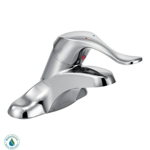 Moen M-Bition Centerset Bathroom Faucet with Drain Assembly 8420