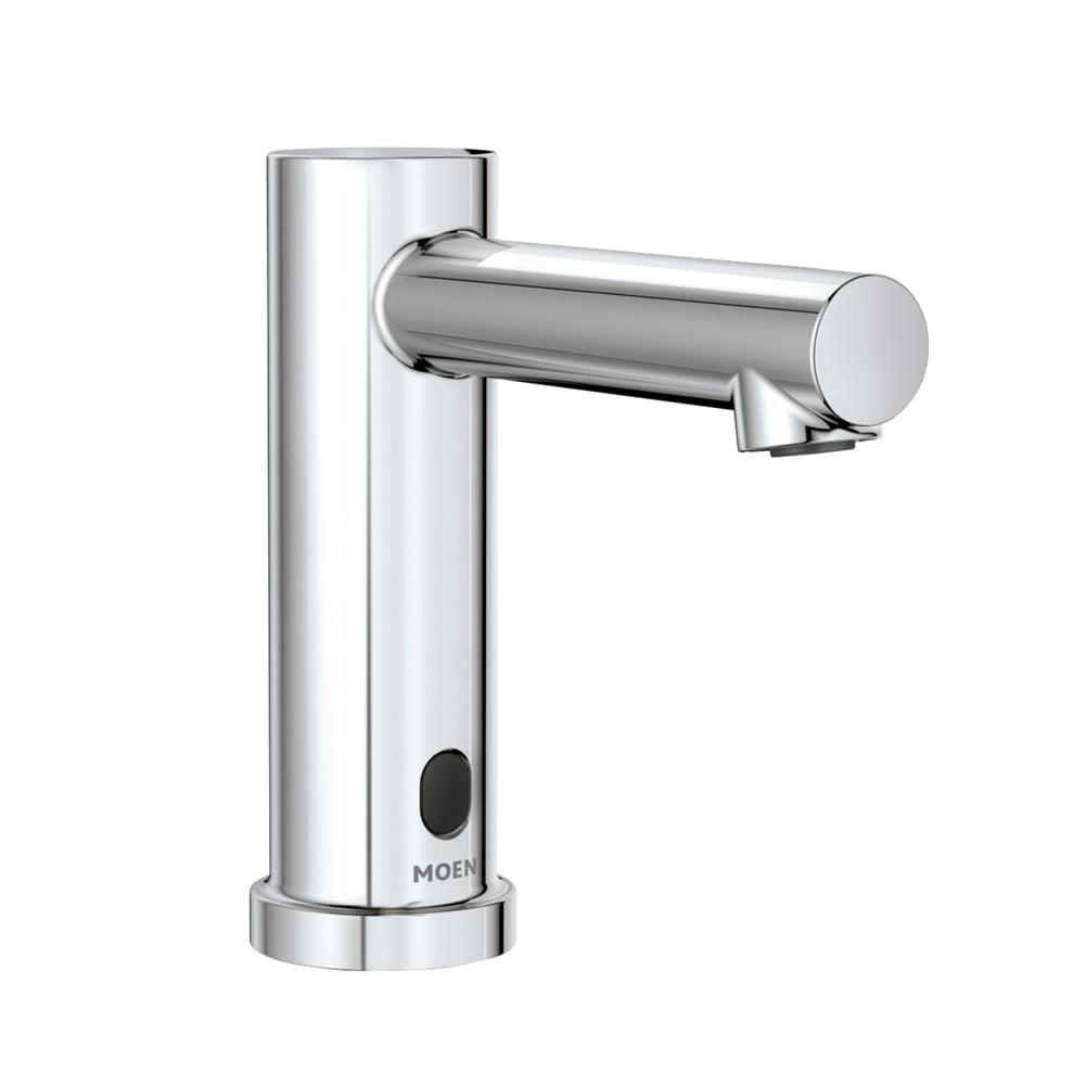 Brushed Nickel Modern Single Hole Sensor Faucet