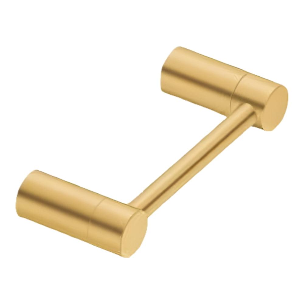 Brushed Gold Modern Wall Mounted Toilet Paper Holder