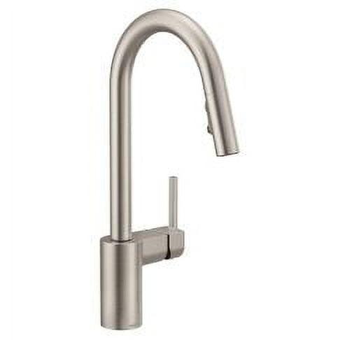 Moen Align One Handle Modern Kitchen Pulldown Faucet with Reflex and Power Clean Technology