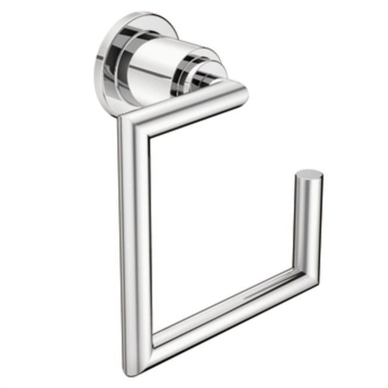 Moen Yb0886 Arris Wall Mounted Towel Ring - Chrome