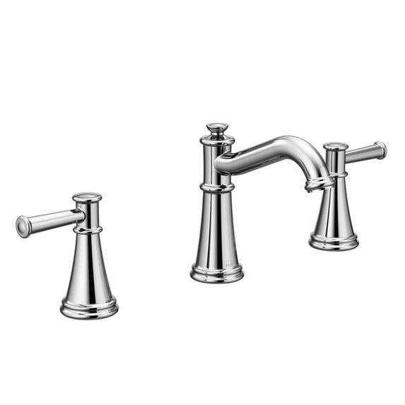 Moen Belfield Two Handle 8 in. Widespread Bathroom Faucet Trim Kit, Valve Required