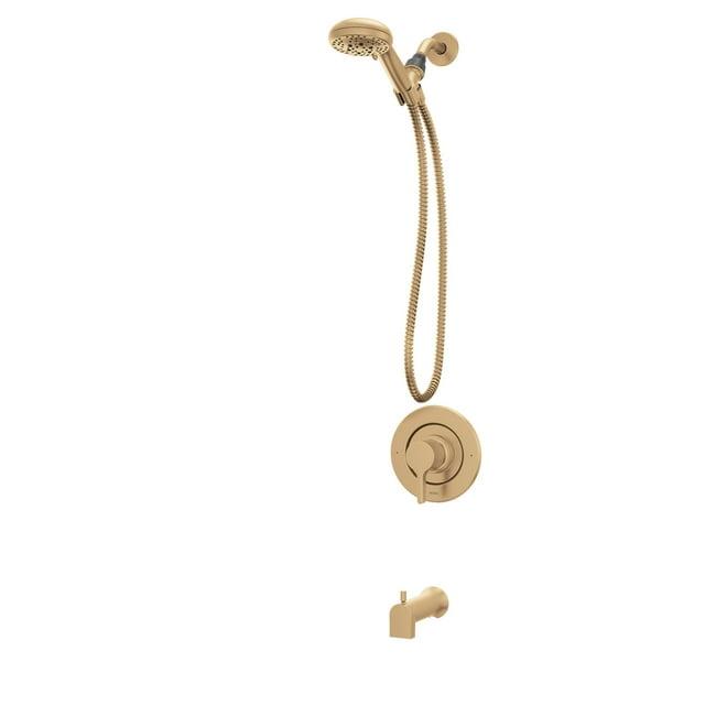 Beric Tub & Shower Faucet with Handheld Showerhead, Valve Included