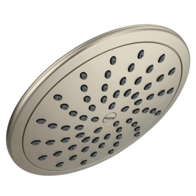 Moen Wide Round Rain Shower Head for Bathroom with 2 GPM High-Pressure Rainfall Spray