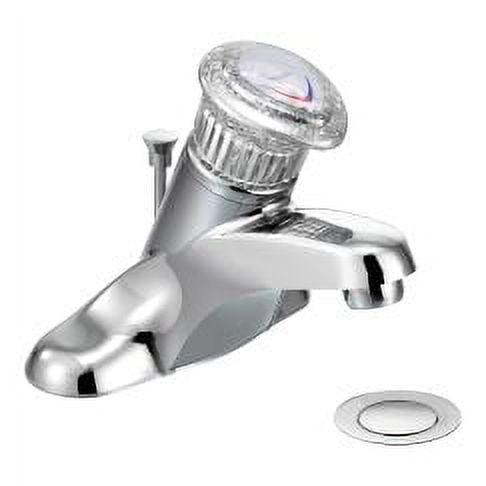 Chateau Single Knob Handle Centerset Bathroom Faucet