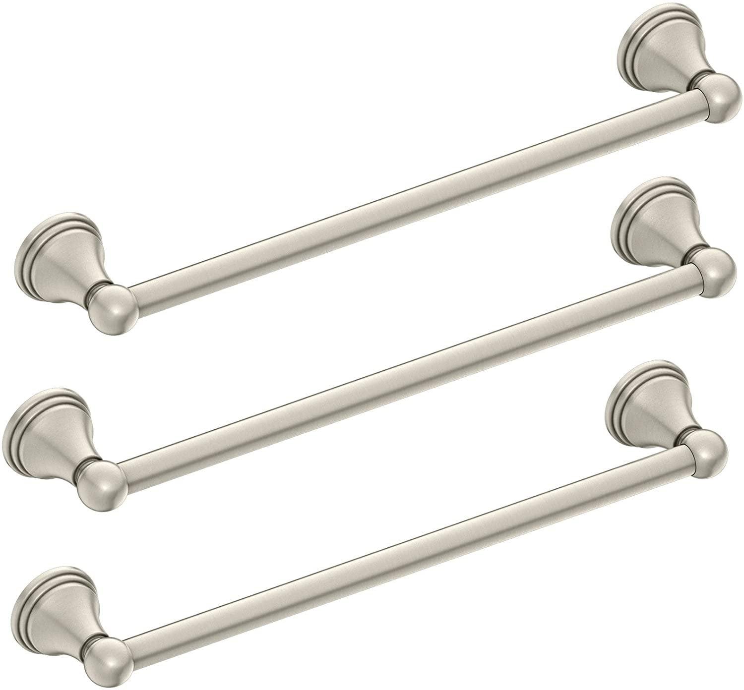 Preston 24" Brushed Nickel Wall Mounted Towel Bar