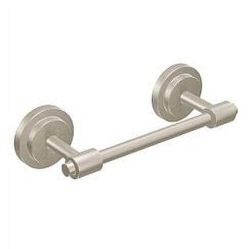 Moen Dn0708 Iso Wall Mounted Spring Bar Toilet Paper Holder - Nickel