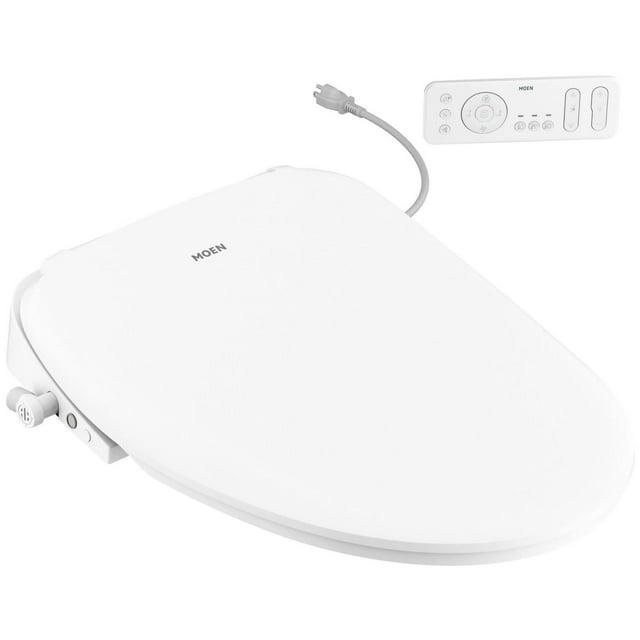 Moen EB2100-E 5-Series Premium Electronic Bidet Seat for Elongated Toilets with Remote