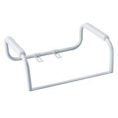 White Modern Toilet Safety Support Handle