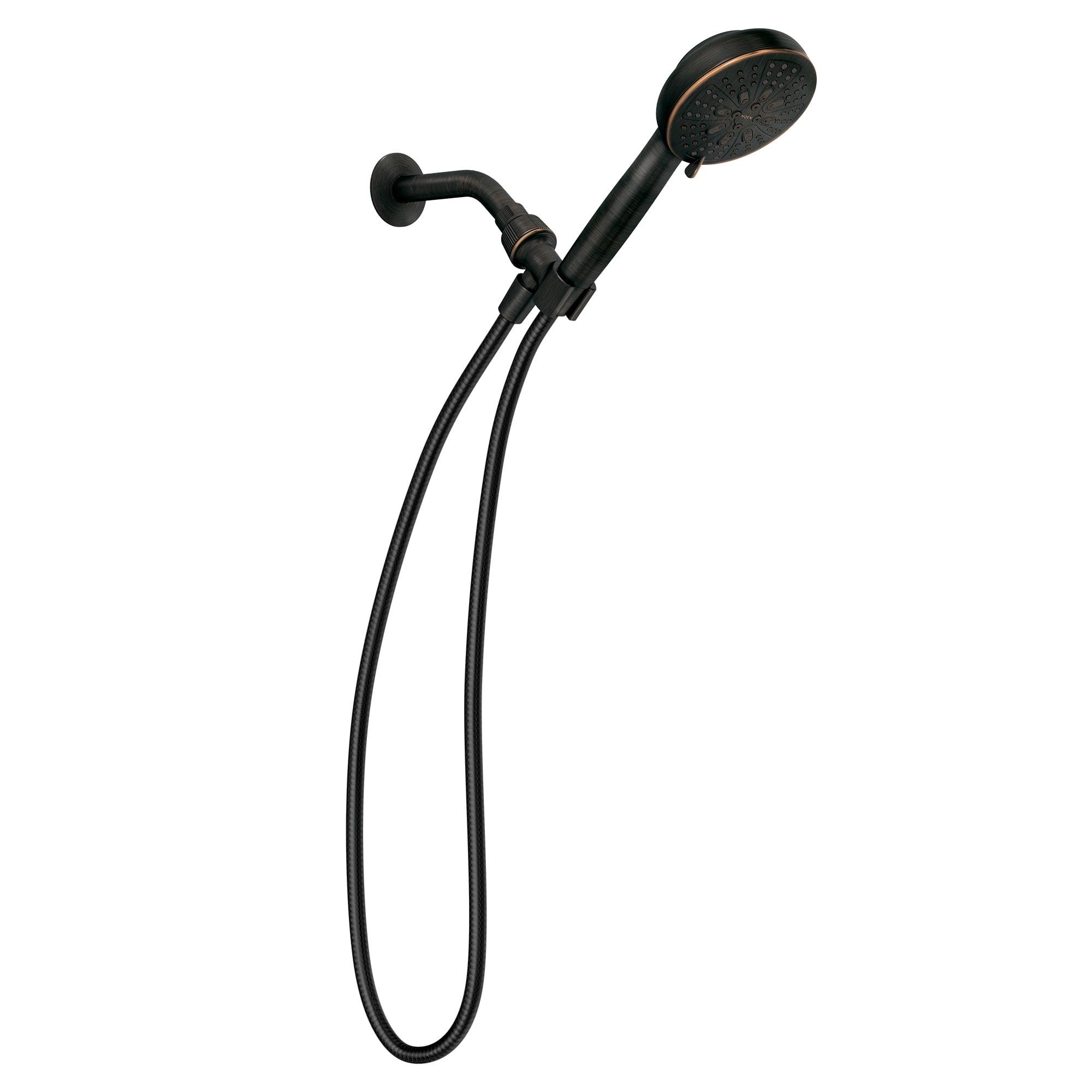 Moen Hydro Energetix Mediterranean Bronze Nickel 7-Function Handheld Shower Head, 200H0BRB