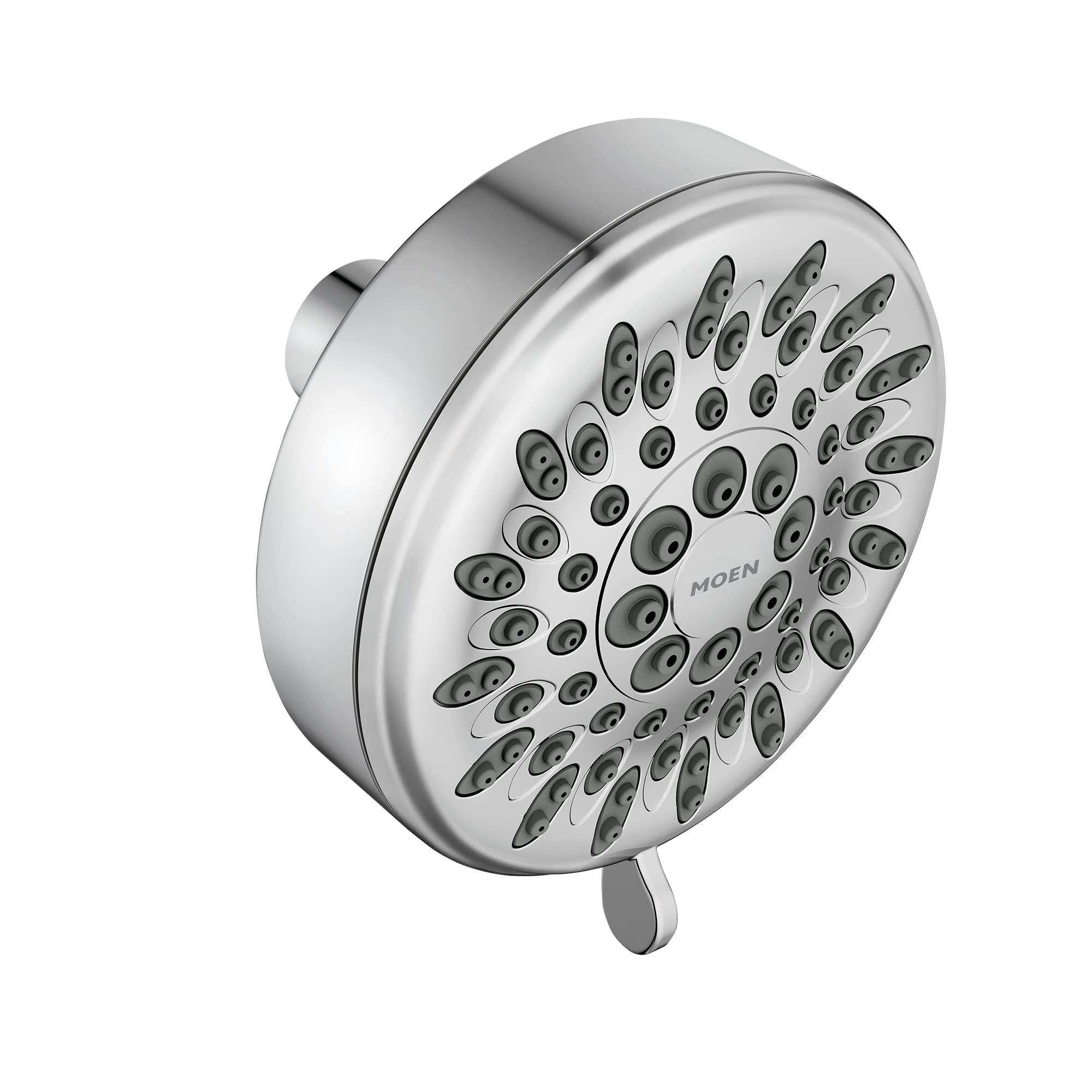 Ignite Chrome Five-Function Wall Mounted Shower Head