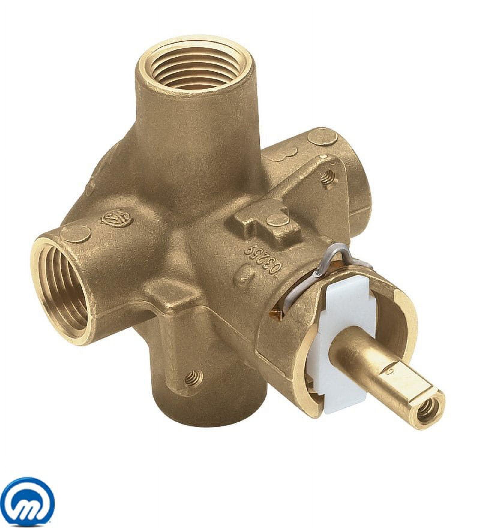 Moen Brass 1/2" IPS Posi-Temp Pressure Balancing Shower Valve