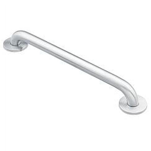 24-Inch Polished Stainless Steel Wall Mount Grab Bar