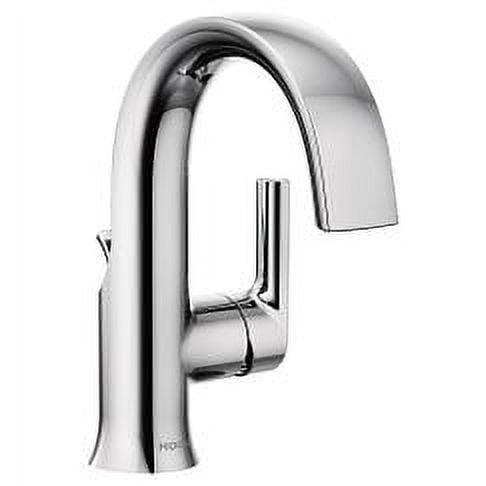 Doux Single Hole Bathroom Faucet with Drain Assembly