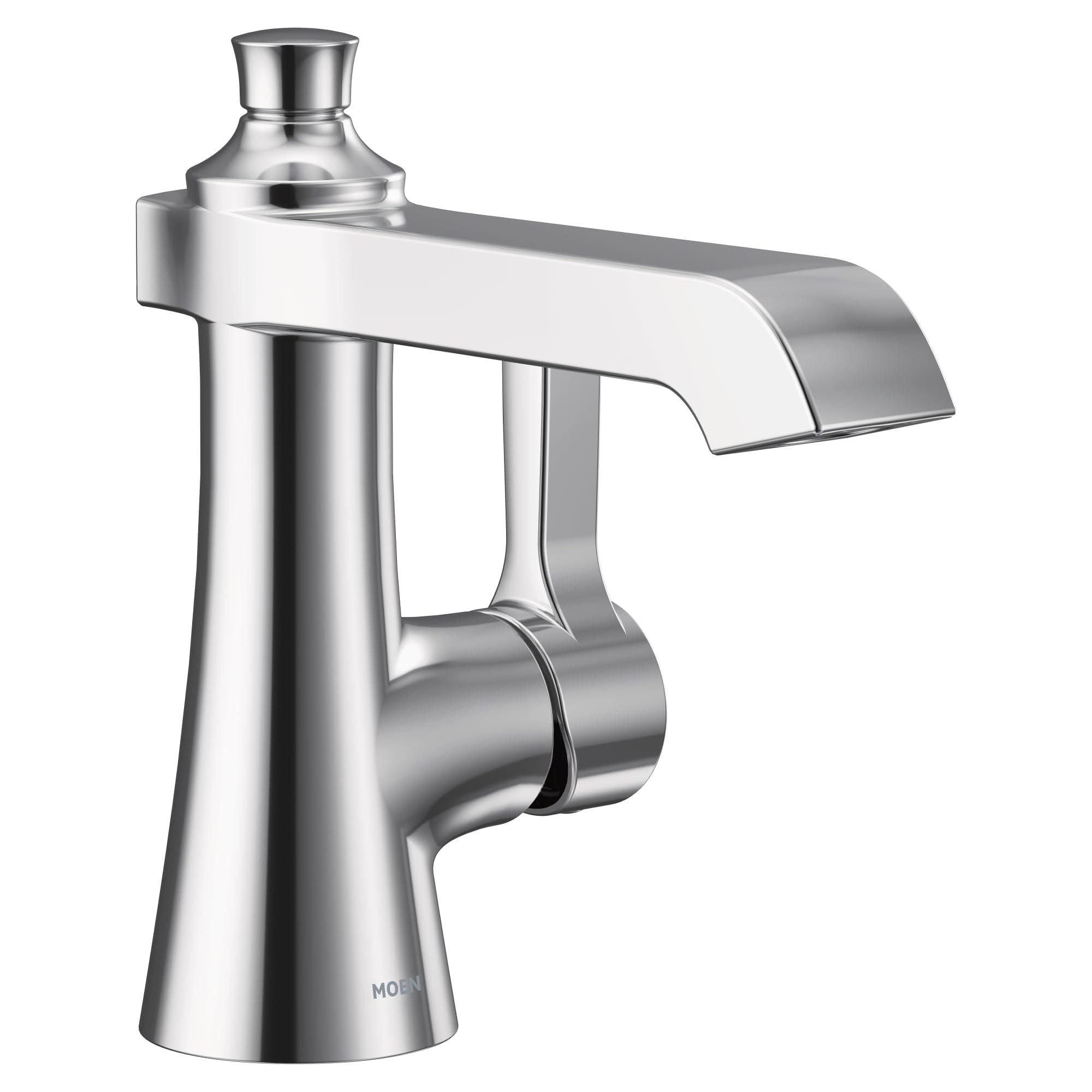 Flara Single Hole Bathroom Faucet with Drain Assembly