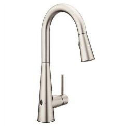 Moen Sleek MotionSense Wave Single Handle Pulldown Kitchen Faucet with Power Clean Technology