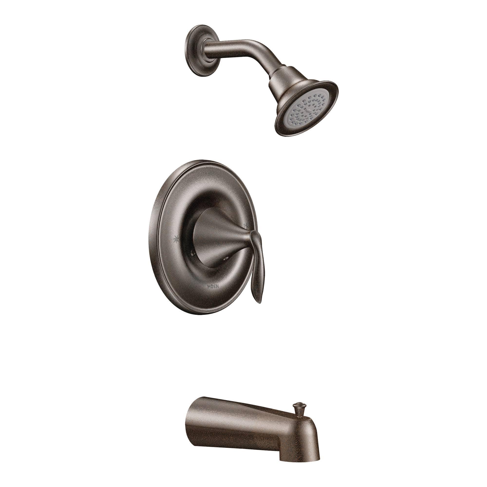 Eva Pressure Balance Tub and Shower Faucet Trim with Lever Handle and Posi-Temp