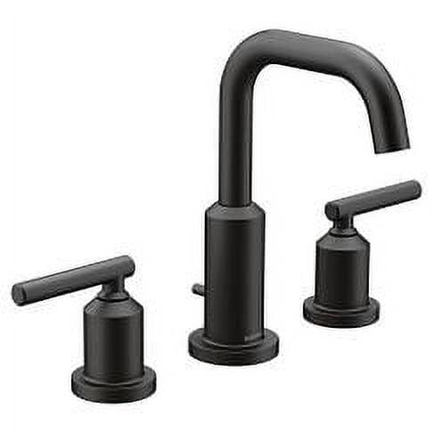 Gibson Contemporary Matte Black Brass Bathroom Faucet