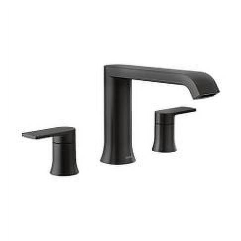 Moen Genta LX Two Handle 8 in. Widespread Bathroom Faucet Trim Kit, Valve Required