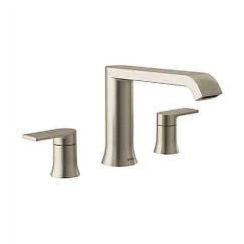 Moen Genta LX Two Handle 8 in. Widespread Bathroom Faucet Trim Kit, Valve Required