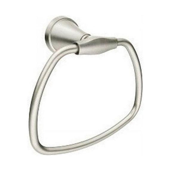 Moen Tiffin Towel Ring, Brushed Nickel  MY4886BN