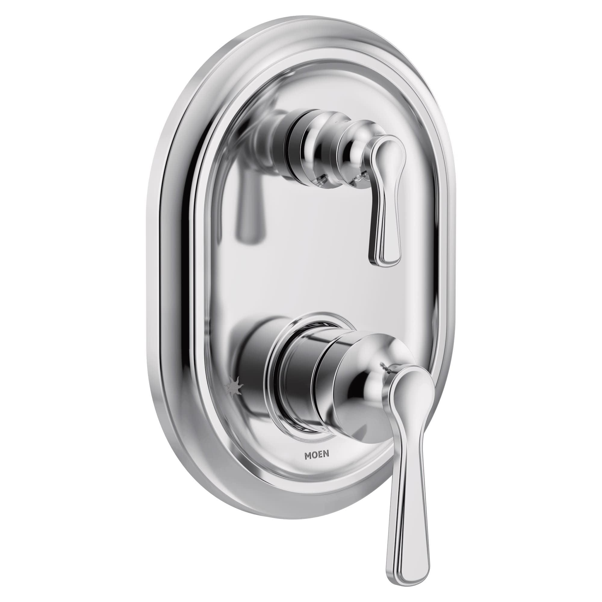 M-CORE 3-Series 2-Handle Shower Trim With Integrated Transfer Valve, Valve Required