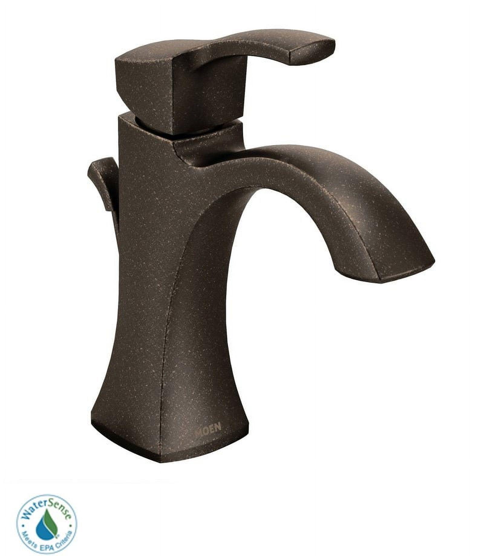 Moen Voss Single Hole Bathroom Faucet with Drain Assembly