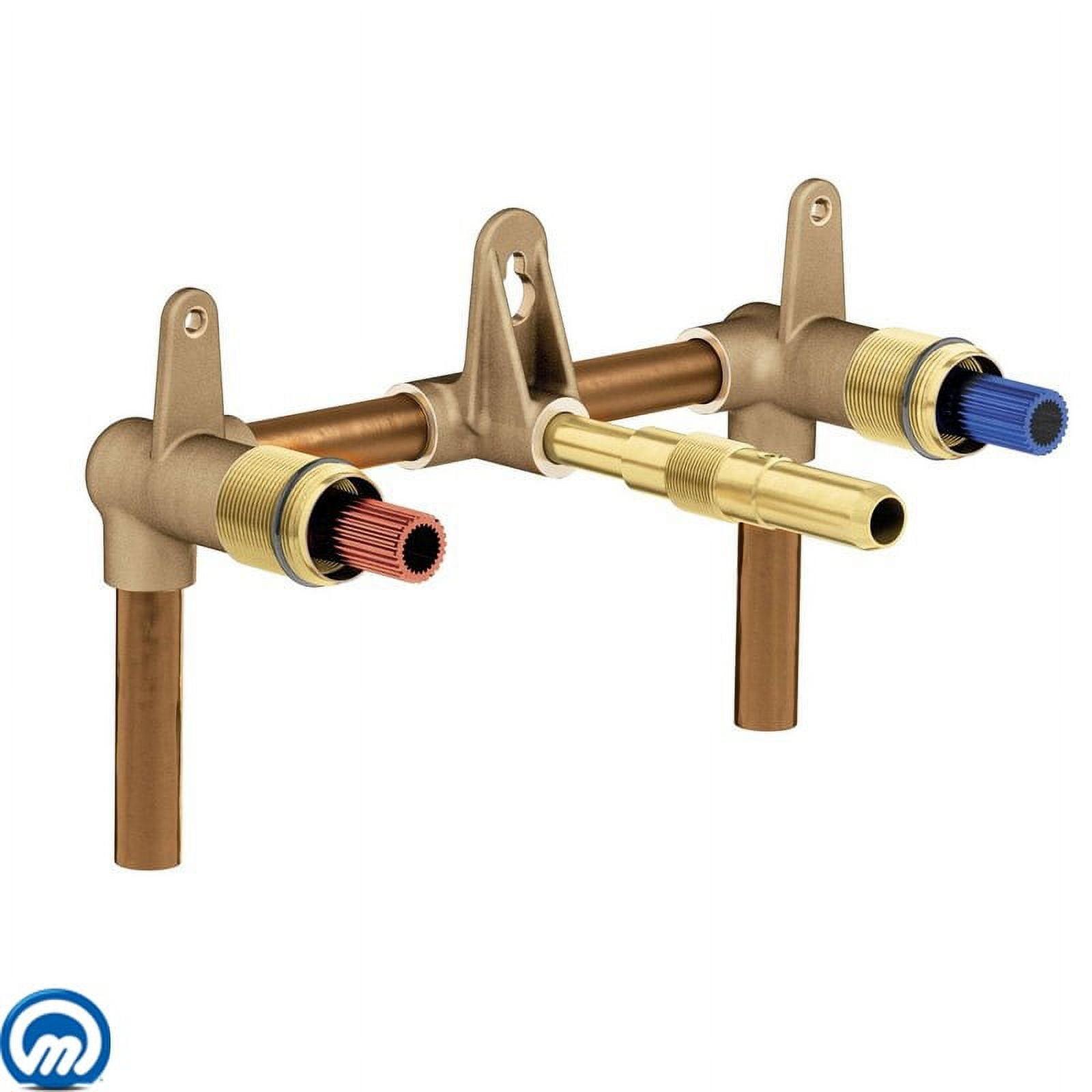 Modern Brass Lever Handle Wallmount Lavatory Valve