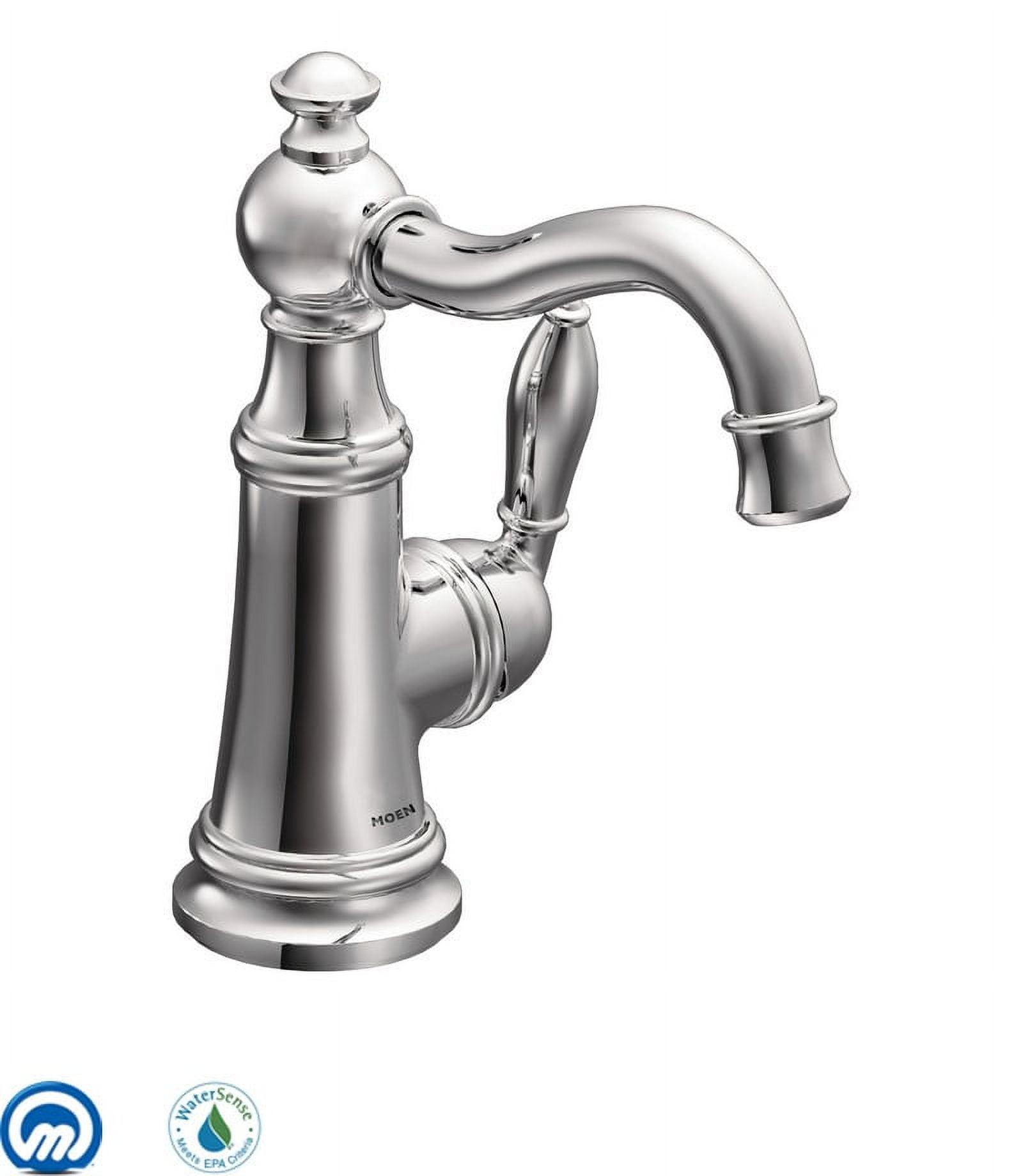 Weymouth Single Hole Bathroom Faucet With Drain Assembly