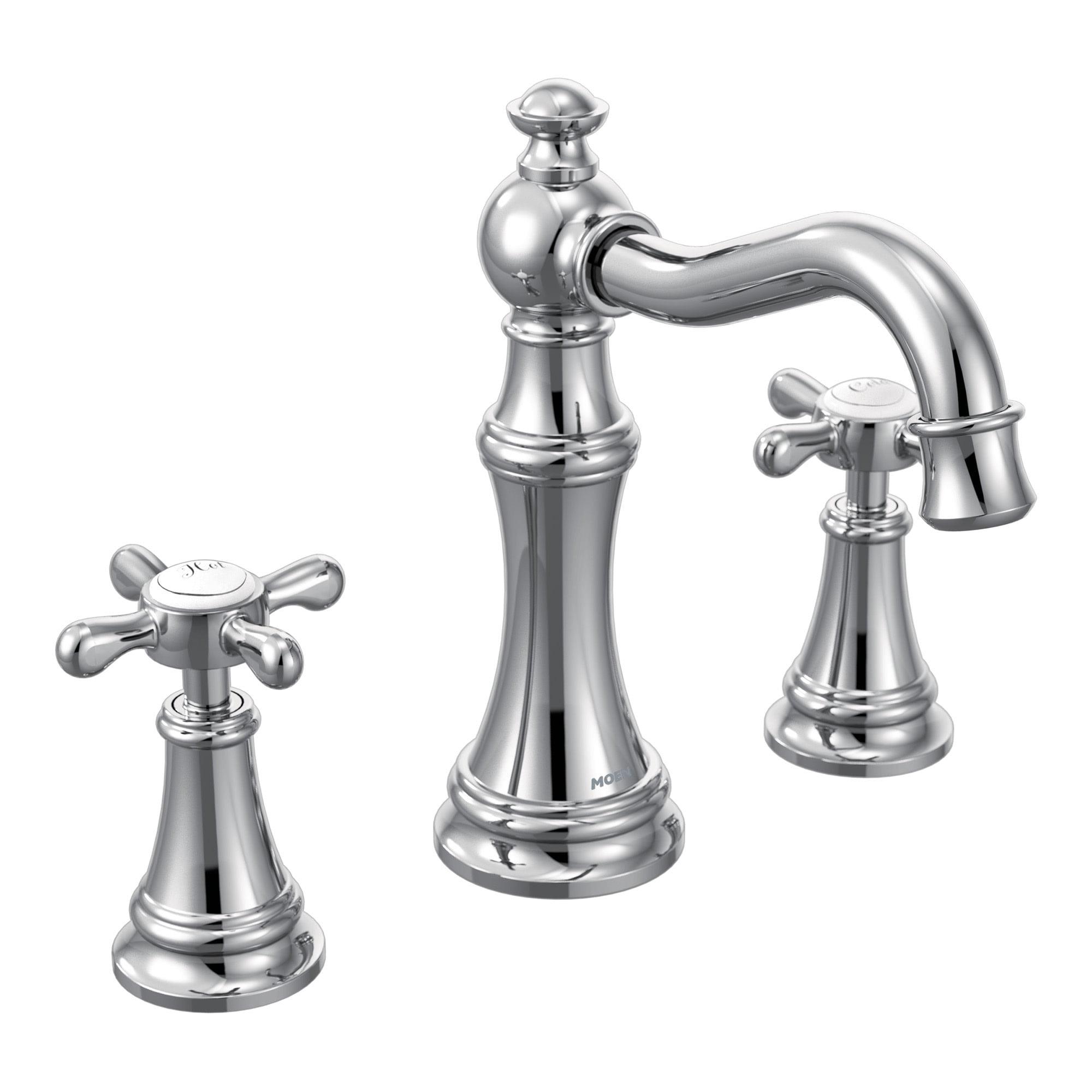 Weymouth Widespread Bathroom Faucet with Drain Assembly