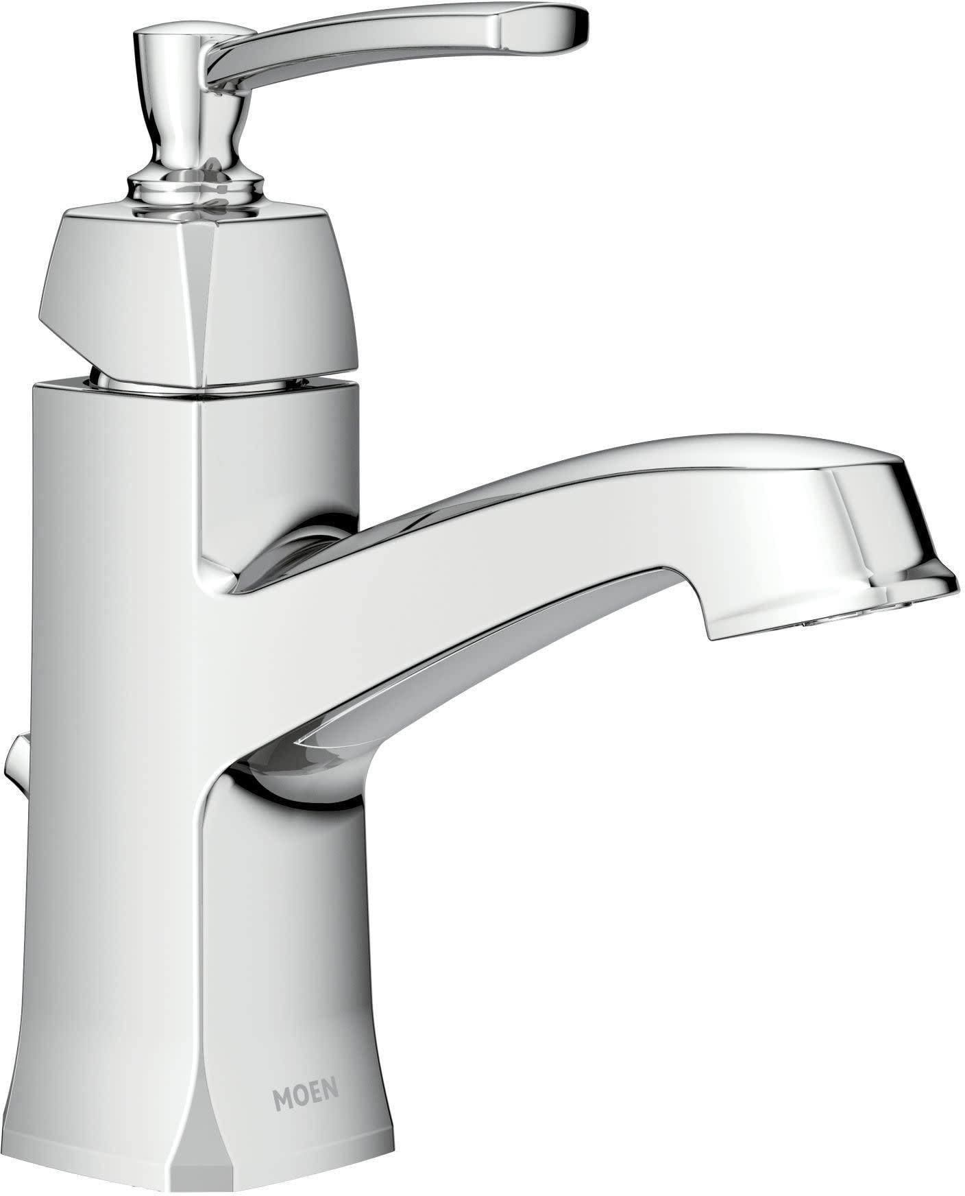 Conway Single Hole Bathroom Faucet with Drain Assembly