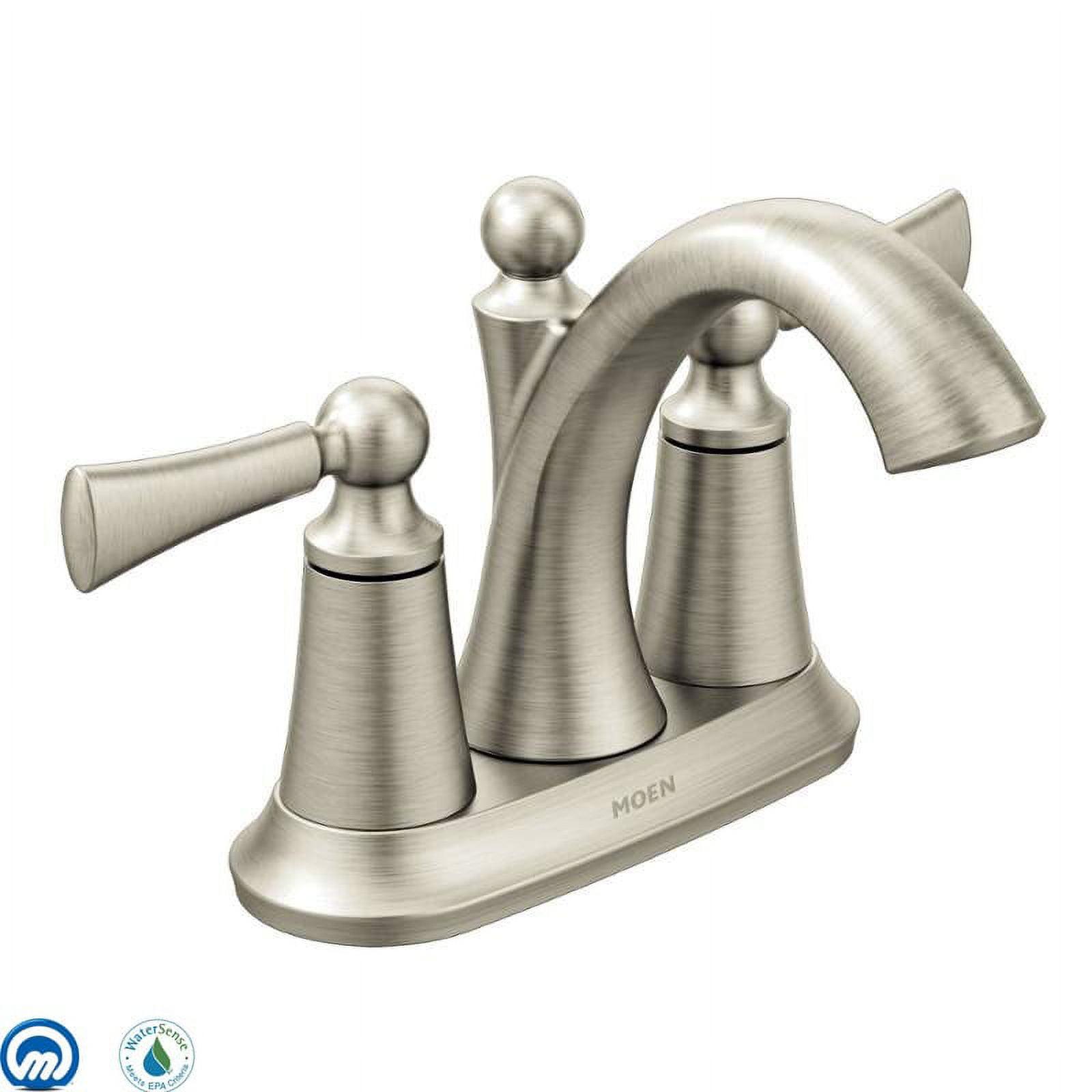 Elegant Distressed Bronze 4" Centerset Traditional Bathroom Faucet