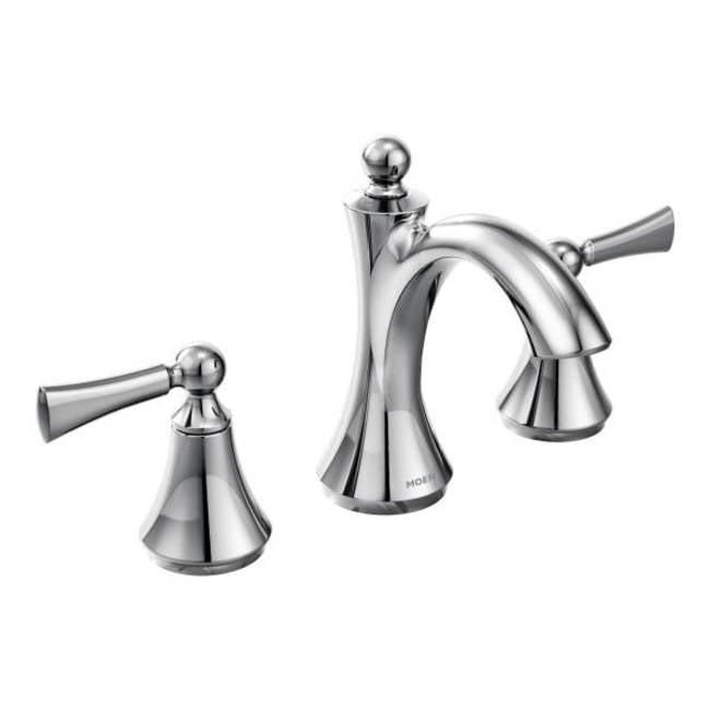 Wynford Widespread Bathroom Faucet with Drain Assembly