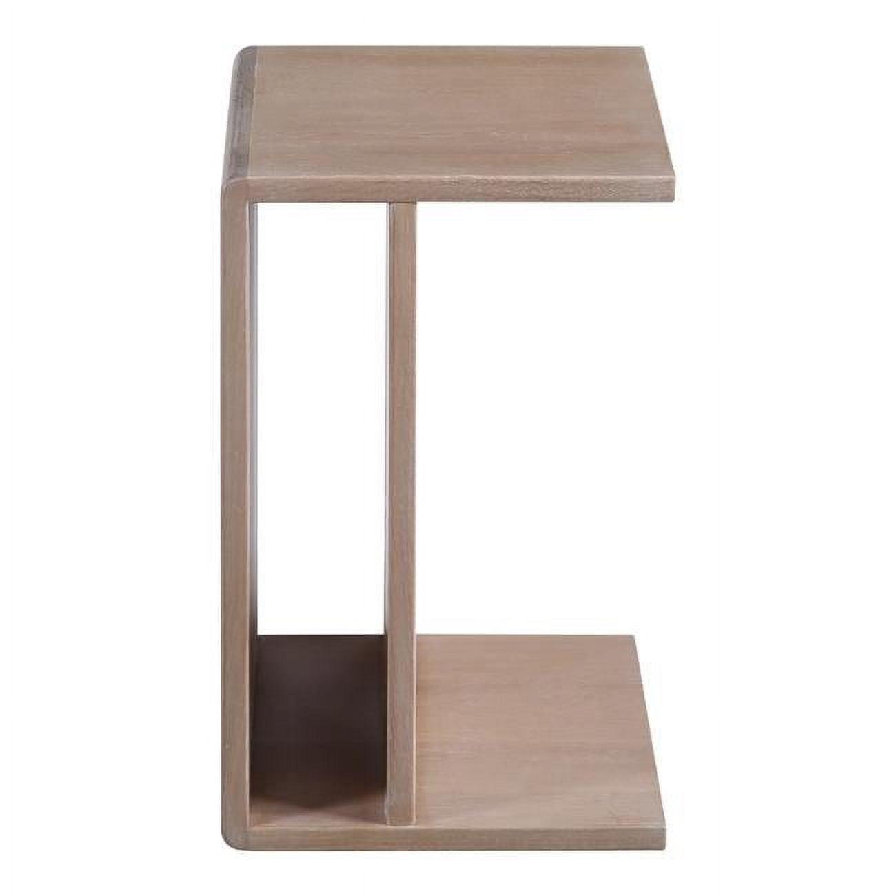 Ahn Side Table - White Oak