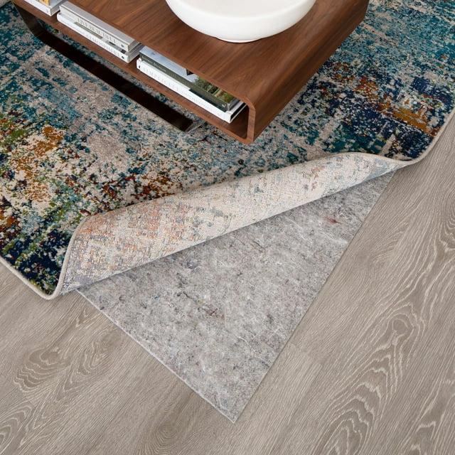 Mohawk 3'x5' All Purpose Rug Pad Gray: Stain-Resistant, Recycled Synthetic Fibers, Rectangle, Carpet Protection