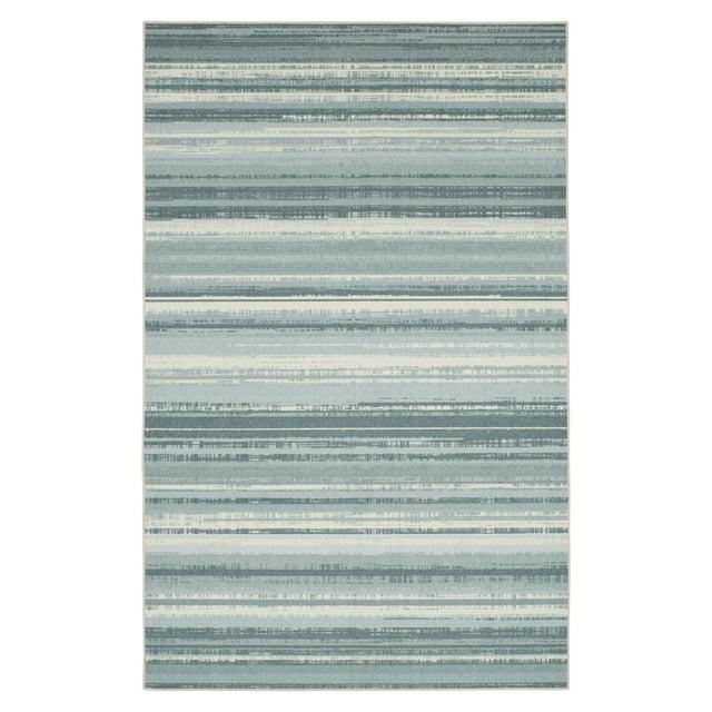 Mohawk Home Avenue Stripe Area Rug, Blue, 7' 6" x 10'