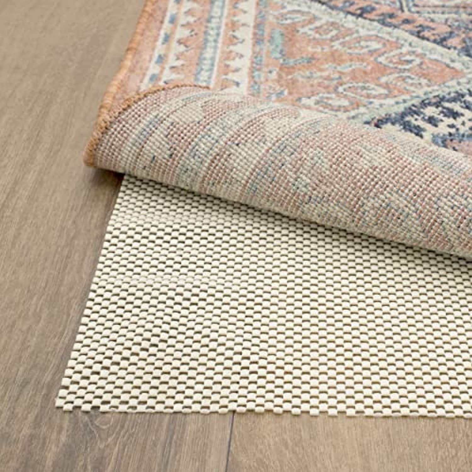 Mohawk Home Premium Grey NonSlip Indoor Rug Pad - 0.25 In Thickness