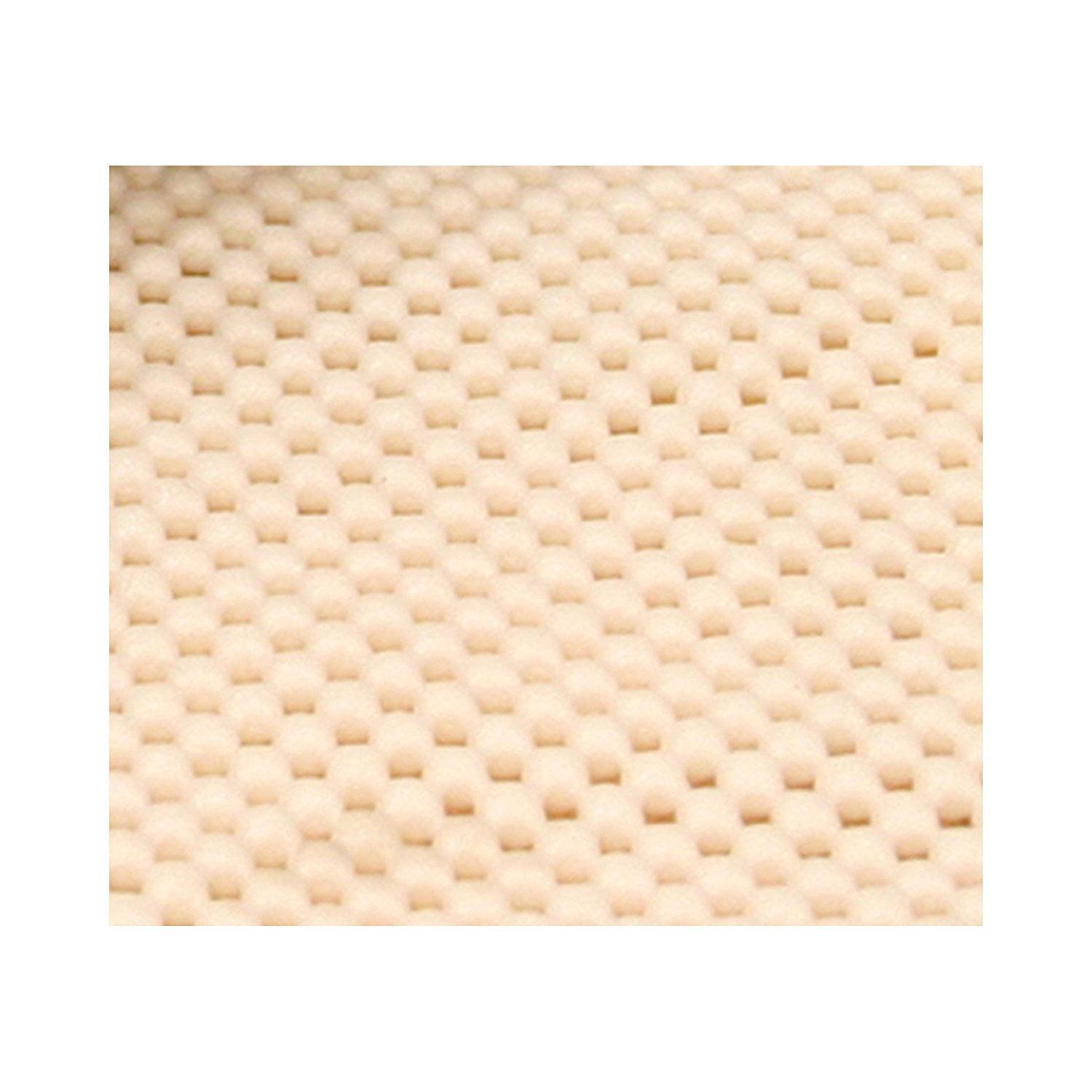 Ivory PVC Coated Polyester Non-Slip Rug Pad 2'4" x 3'6"