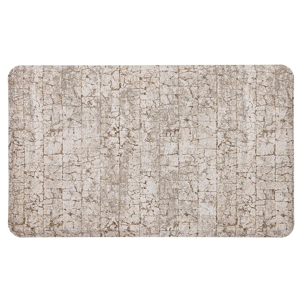 Mohawk Home Dri-Pro Cushion Kitchen Mat, Salten, Tan, 1' 6" X 2' 6"