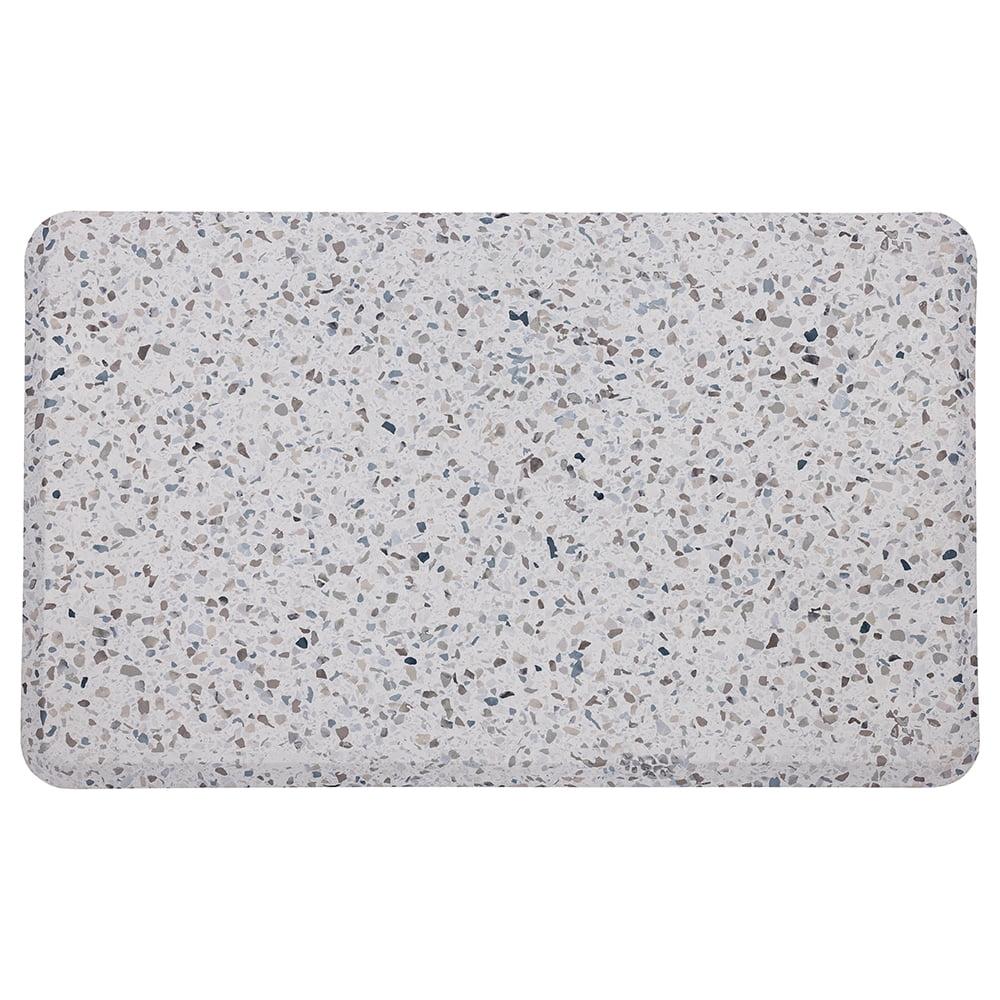 Terrazzo Tile Multi-Color Anti-Fatigue Shower Mat