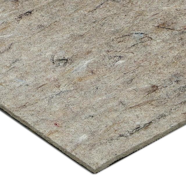 Mohawk 3'x5' Premium Dual Surface Rug Pad Natural: Skid-Resistant, Gray, Rectangle, Polyester, Latex Backing
