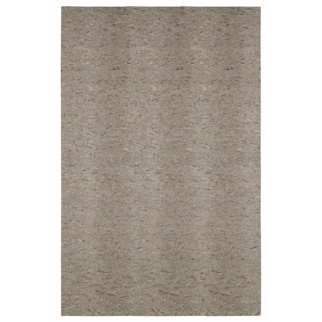 Mohawk 5'x7' Premium Dual Surface Rug Pad Natural: Skid-Resistant, Gray, Rectangle, Polyester, Latex Backing