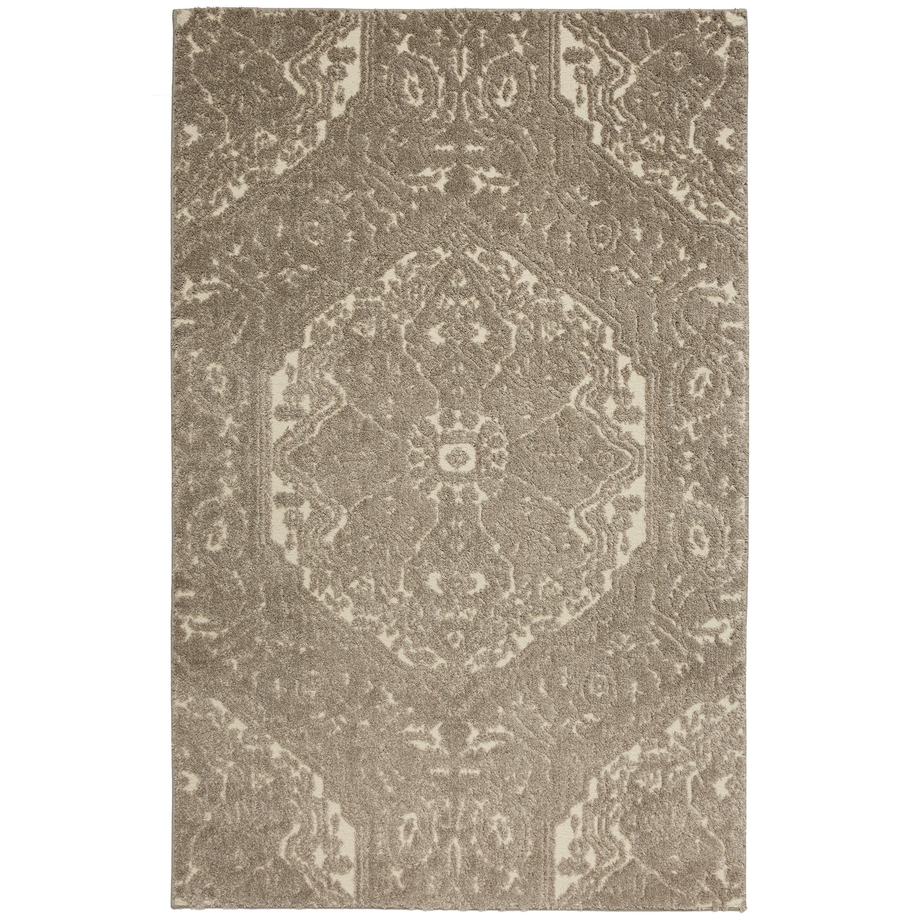 EverStrand Francesca Linen Shag Area Rug, 5' x 8'