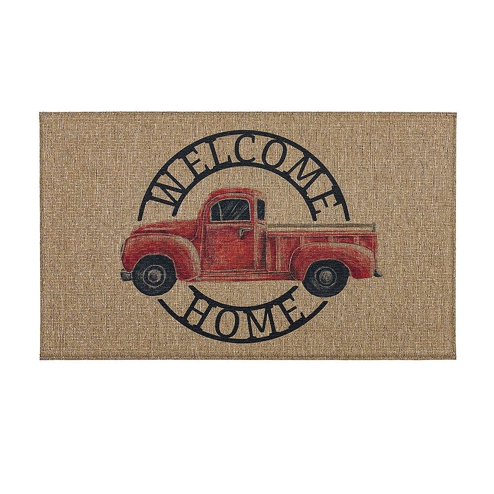 Mohawk Home Harvest Chalk Home Multicolor Novelty Weather Resistant Door Mat