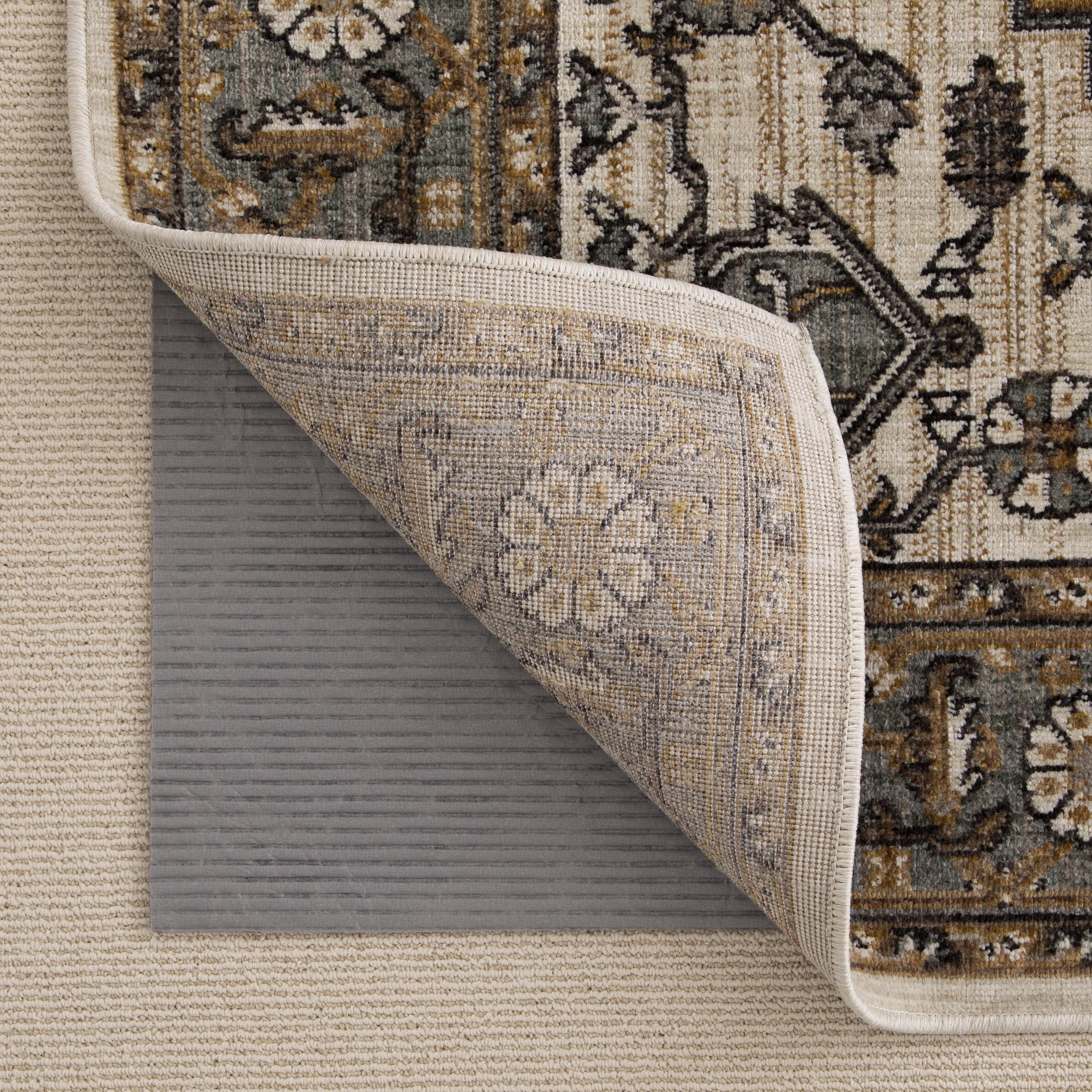 Karastan 5'x8' Reversible Pet Proof Rug Pad Gray